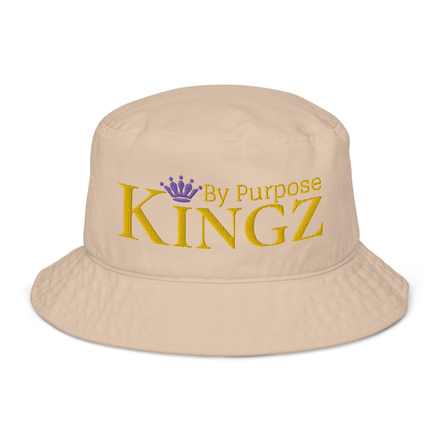 Kingz By Purpose Royal Combo (Gold/Gold/Purple) Organic Bucket Hat