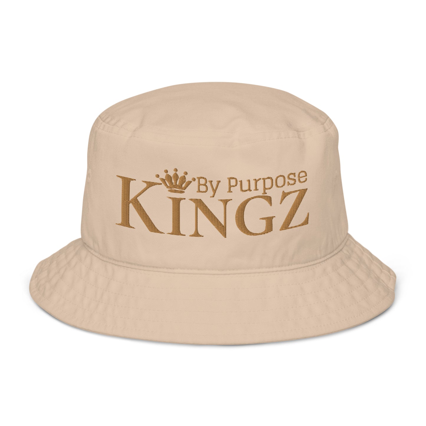 Kingz By Purpose Old Gold Organic Bucket Hat