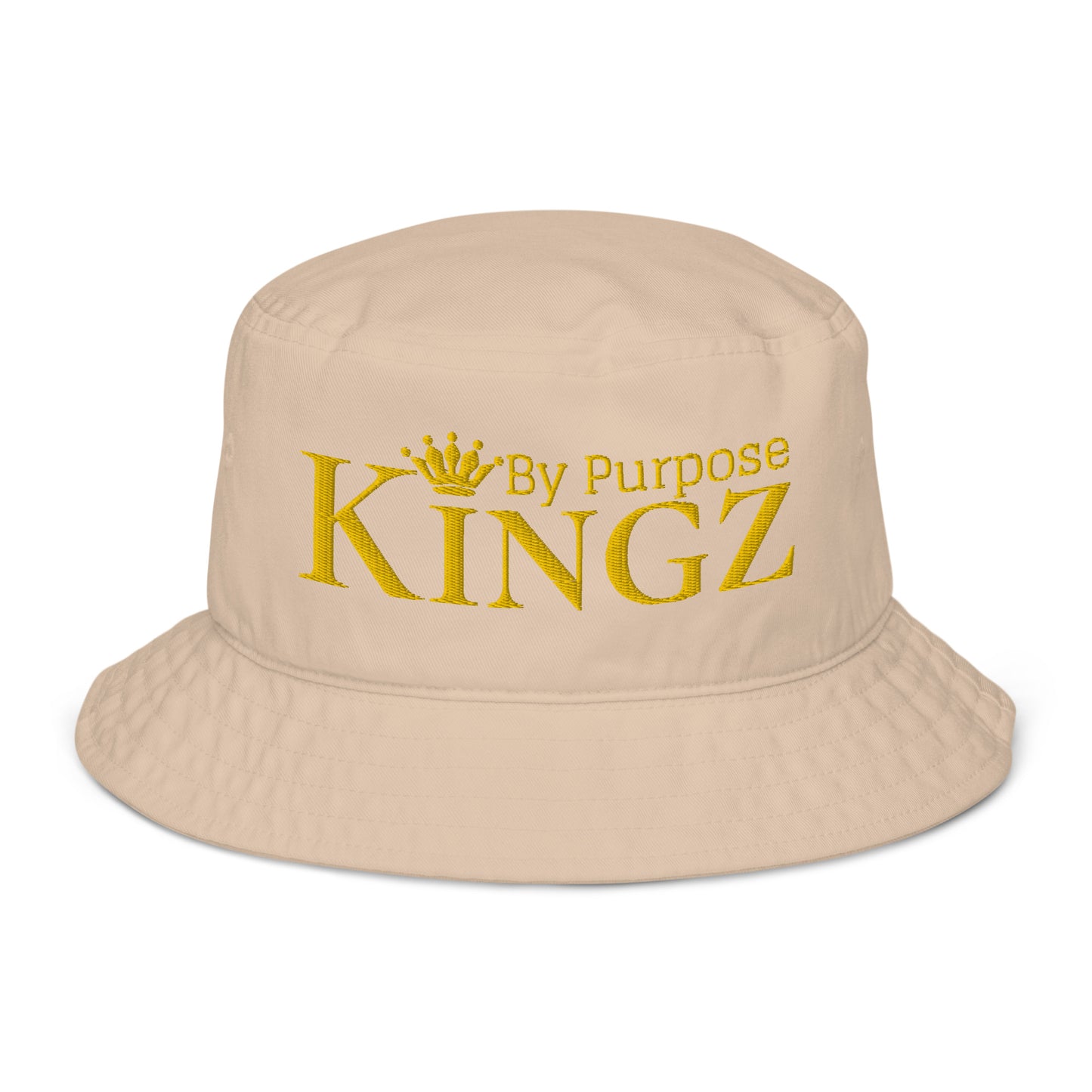 Kingz By Purpose Royal Gold Organic Bucket Hat