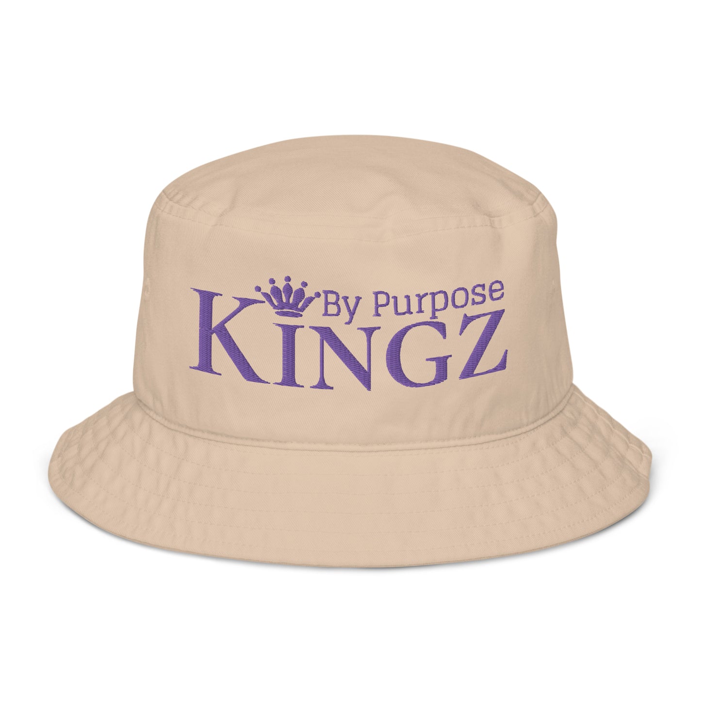 Kingz By Purpose Royal Purple Organic Bucket Hat