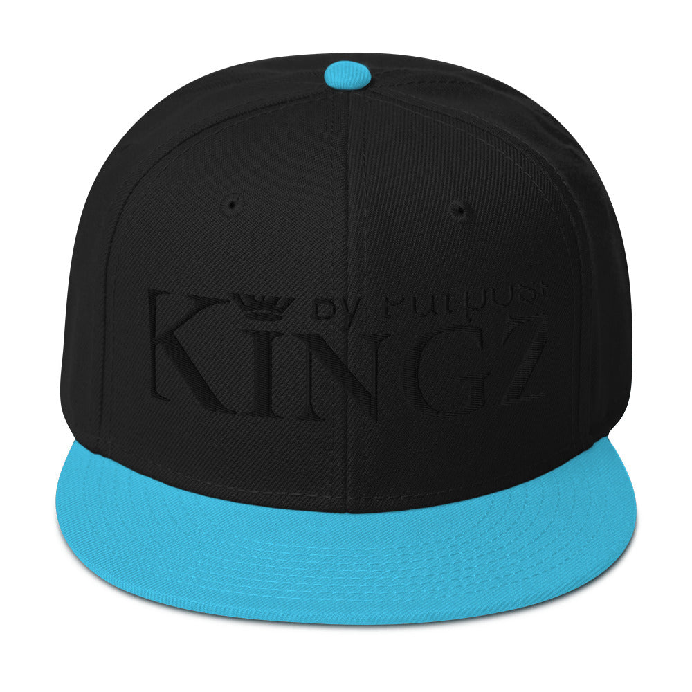Snapback-Kappe „Kingz By Purpose“ in Schwarz