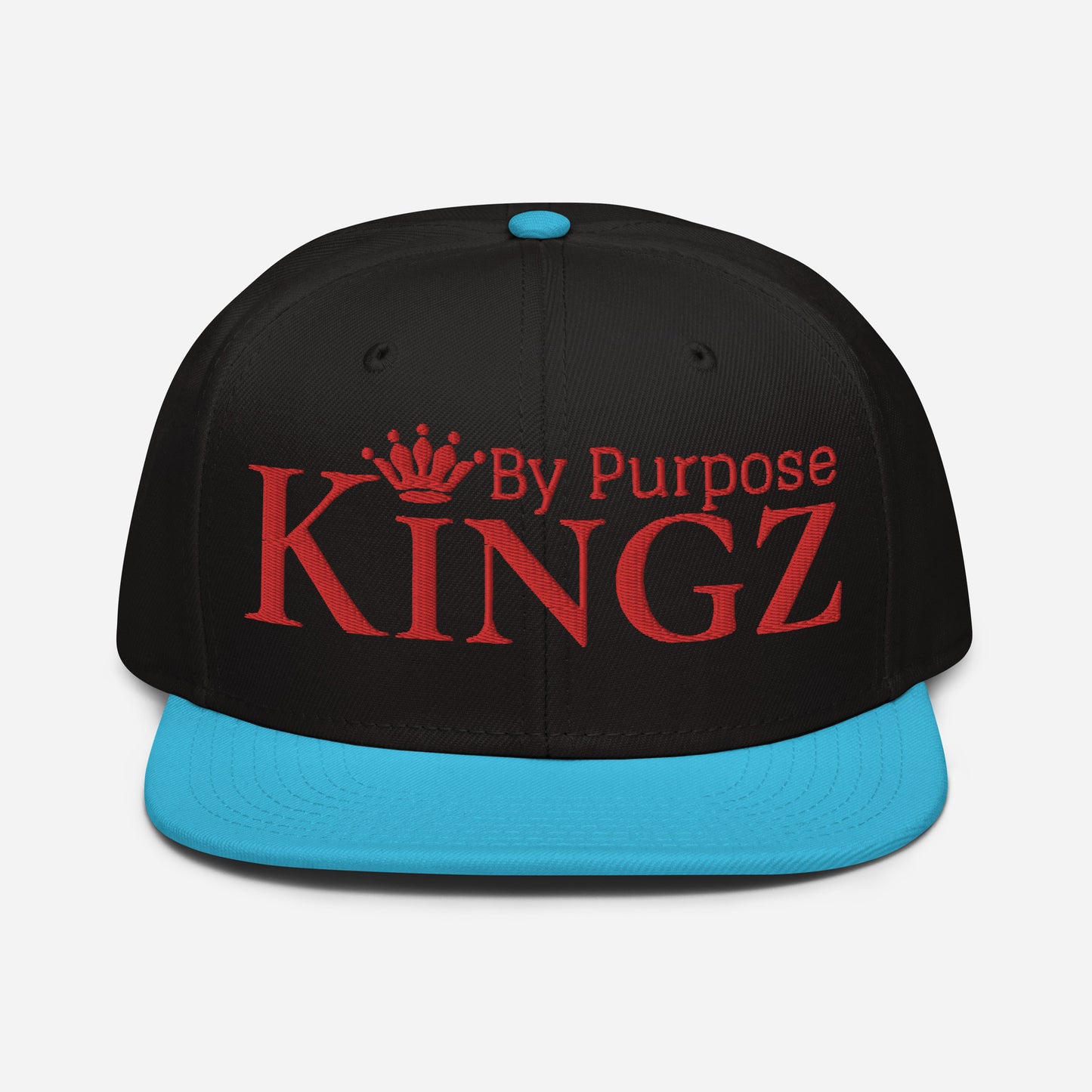 Kingz By Purpose Snapback-Kappe „Wolfpack“ in Rot