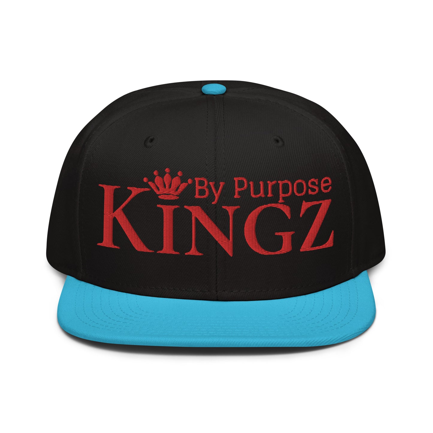 Kingz By Purpose Snapback-Kappe „Wolfpack“ in Rot