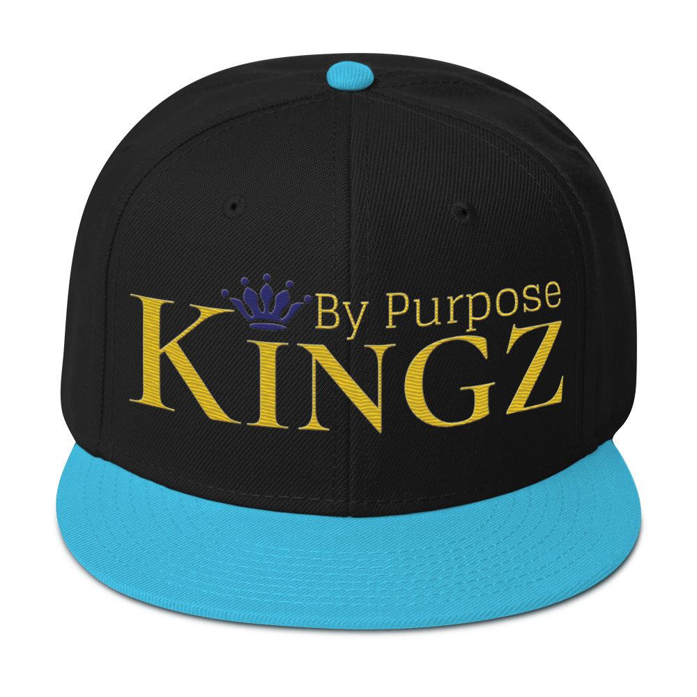 Kingz By Purpose Royal Combo (Gold/Gold/Purple) Snapback