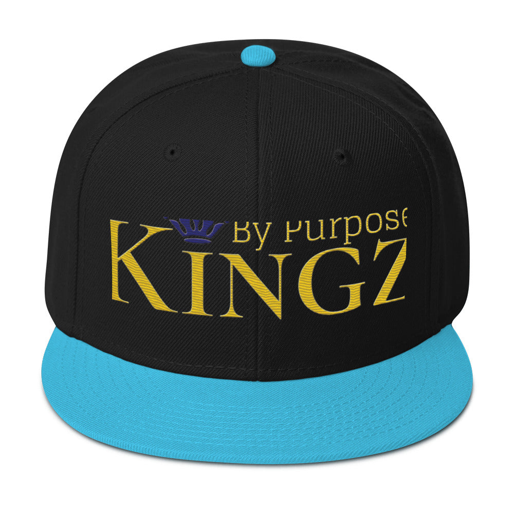 Kingz By Purpose Royal Combo (Gold/Gold/Purple) Snapback