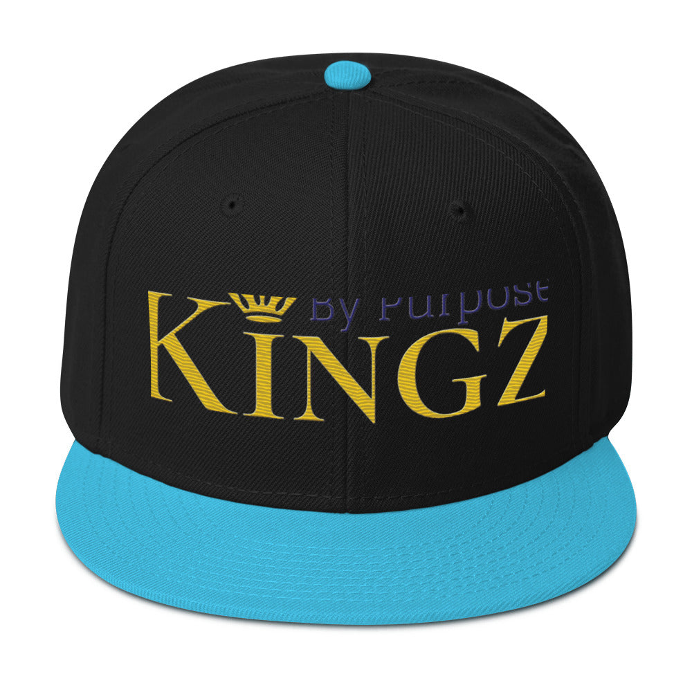 Kingz By Purpose Royal Combo (Gold/Purple/Gold) Snapback