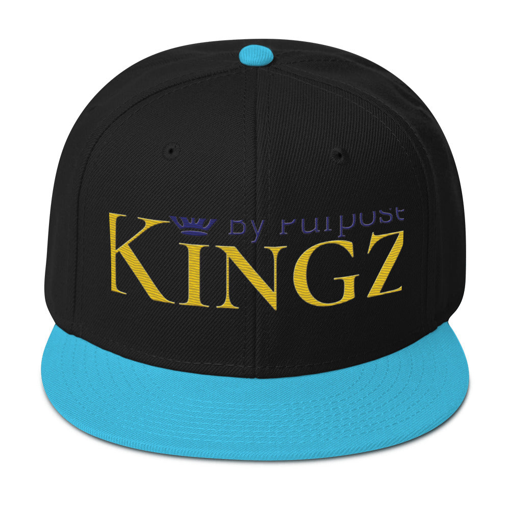 Kingz By Purpose Royal Combo (Gold/Purple/Purple) Snapback
