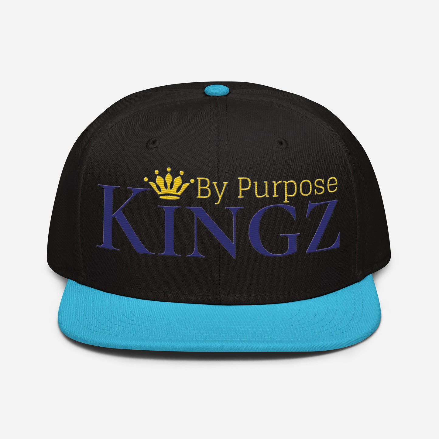 Kingz By Purpose Royal Combo (Purple/Gold/Gold) Snapback
