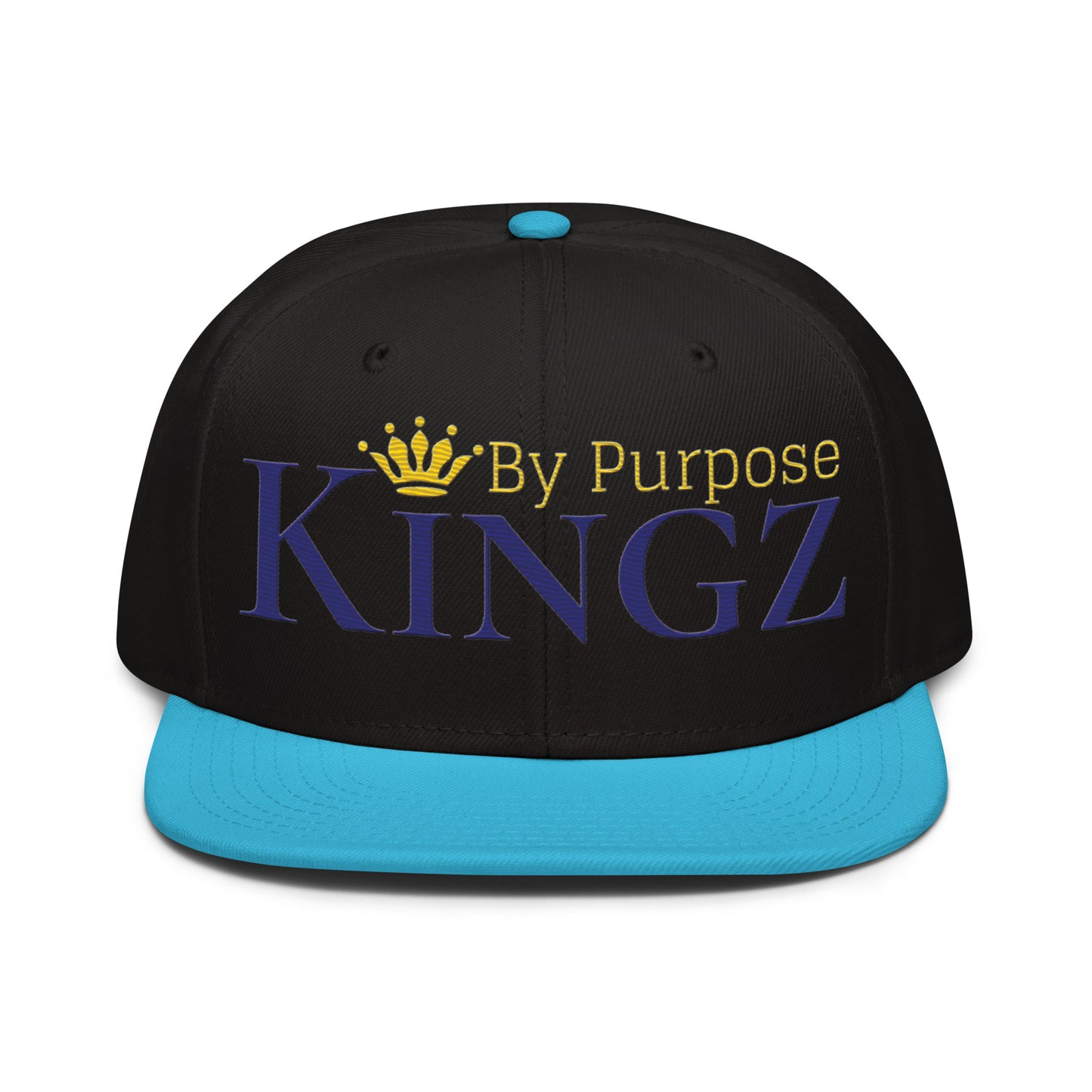 Kingz By Purpose Royal Combo (Purple/Gold/Gold) Snapback