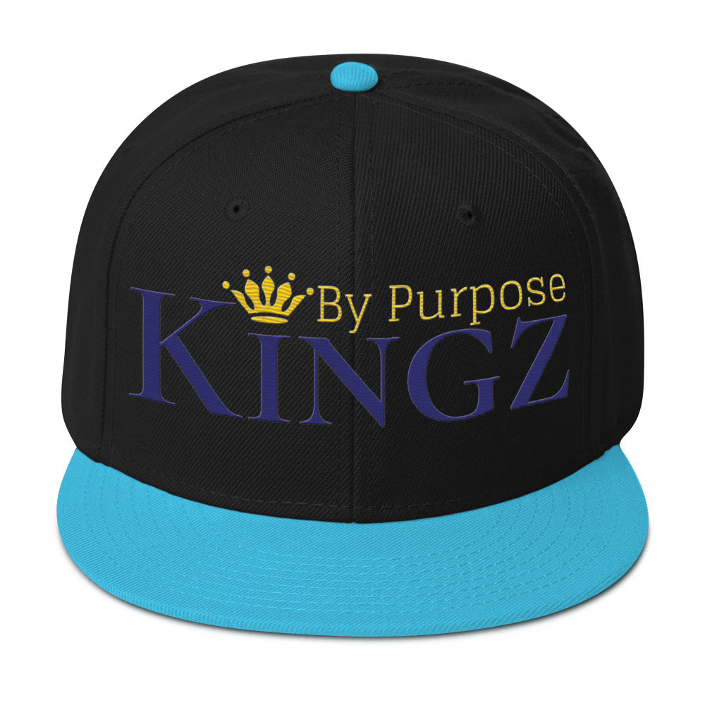 Kingz By Purpose Royal Combo (Purple/Gold/Gold) Snapback