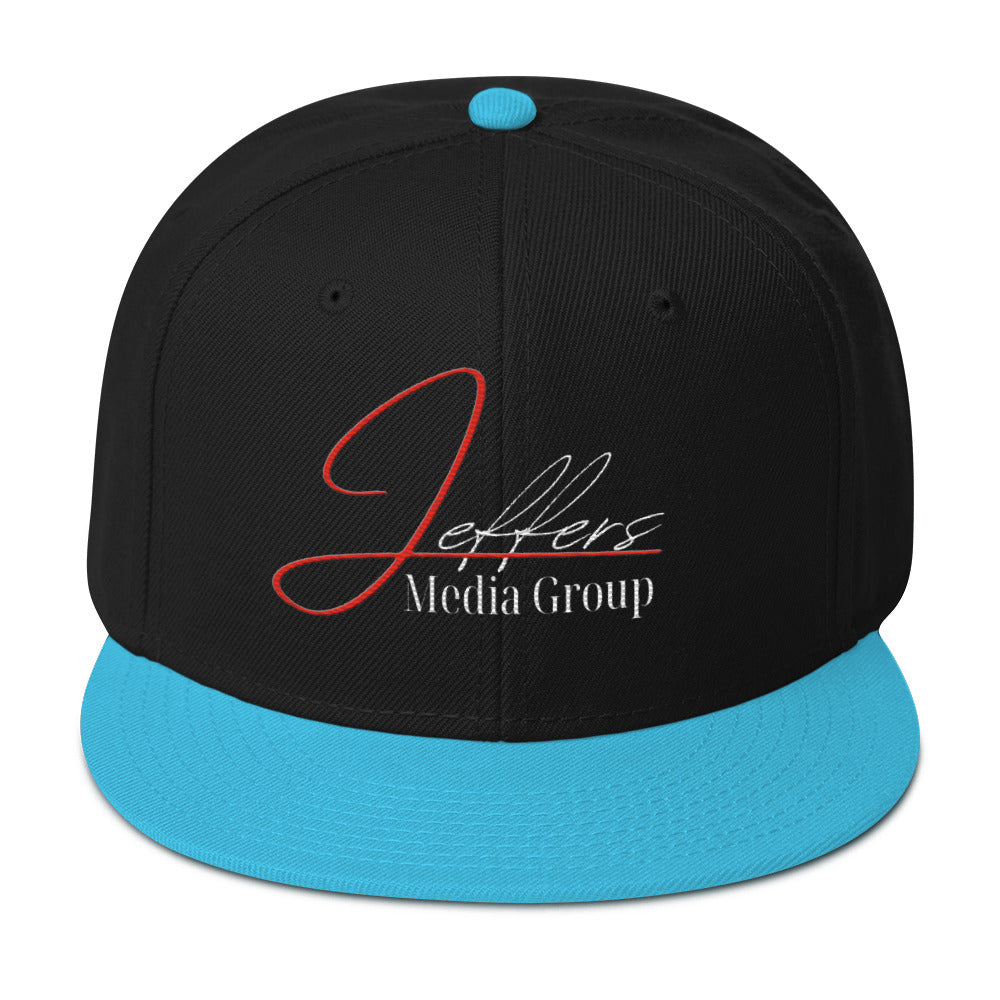 Jeffers Media Group Red J/White (Snapback)