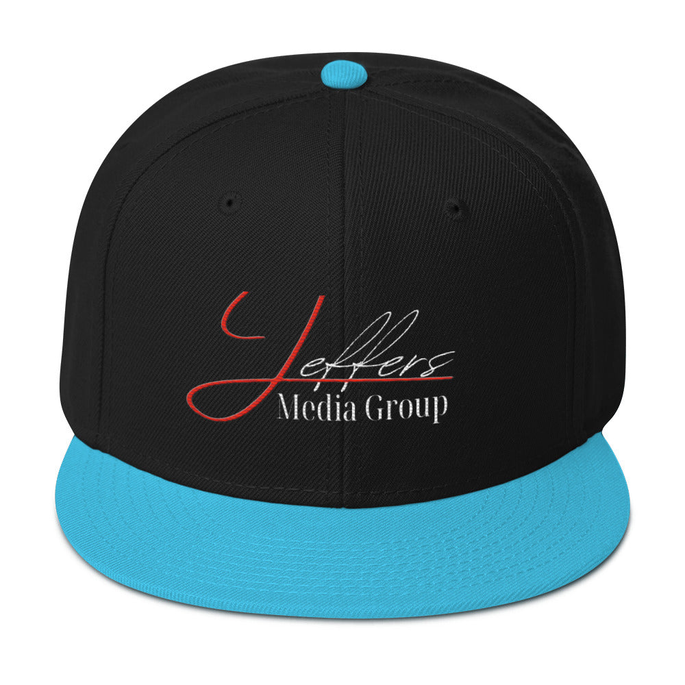 Jeffers Media Group Red J/White (Snapback)