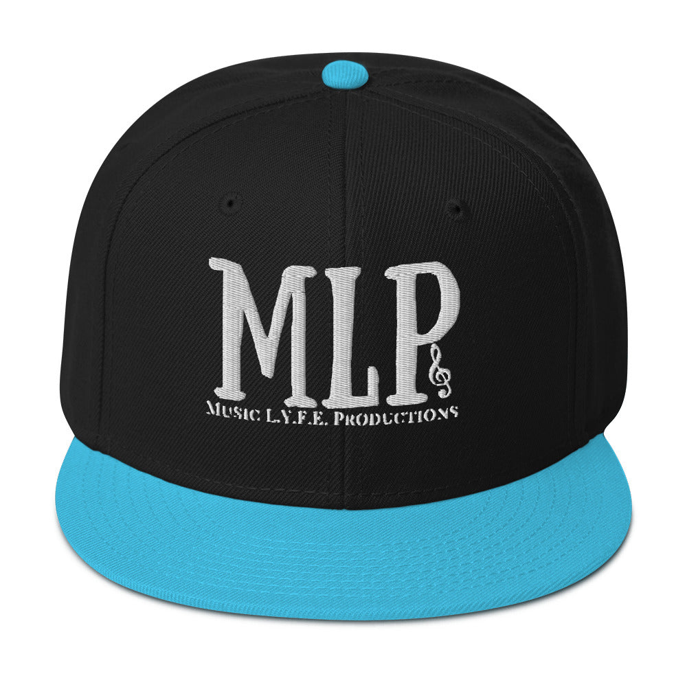 Music L.Y.F.E. Productions White (Snapback)