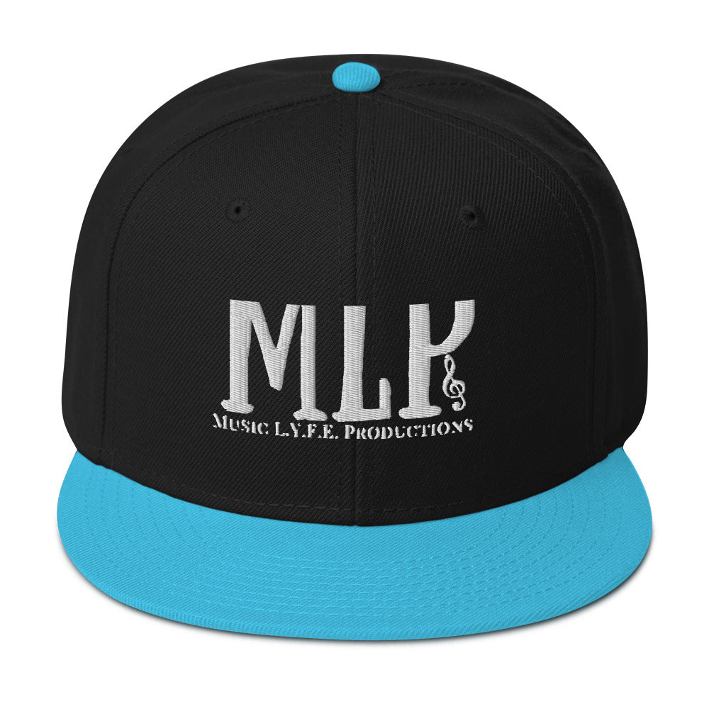 Music L.Y.F.E. Productions White (Snapback)
