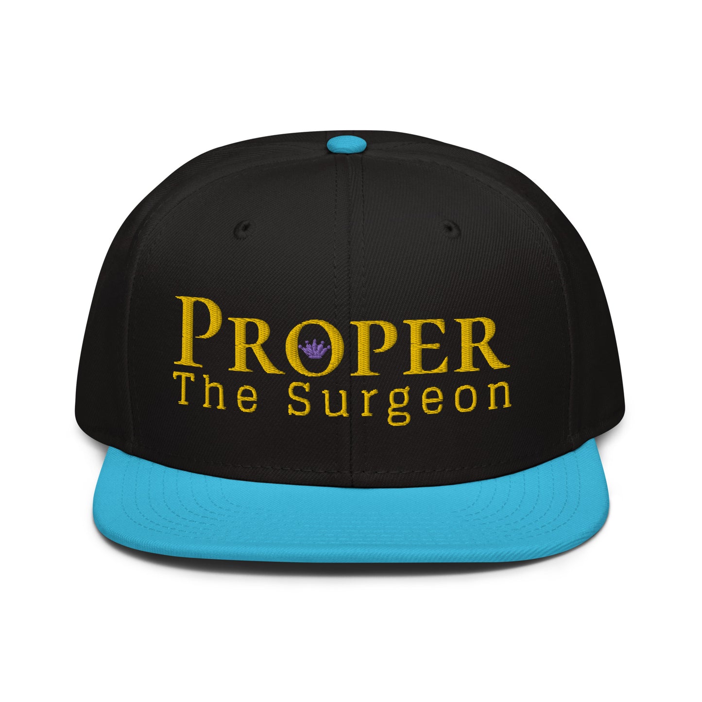 Proper The Surgeon Royal Combo (Gold/Gold/Purple) II Snapback Hat