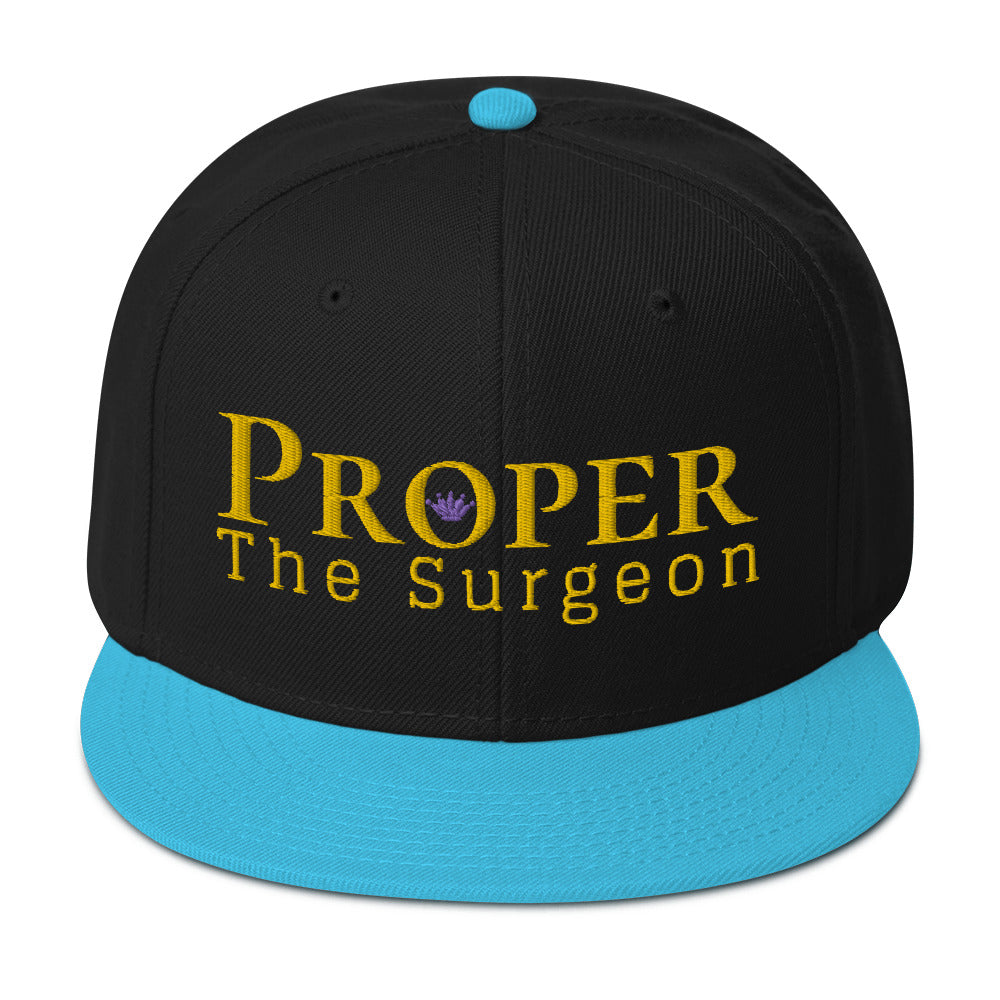 Proper The Surgeon Royal Combo (Gold/Gold/Purple) II Snapback Hat