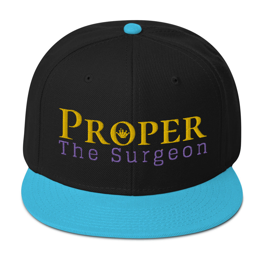 Proper The Surgeon Royal Combo (Gold/Purple/Gold) II Snapback Hat