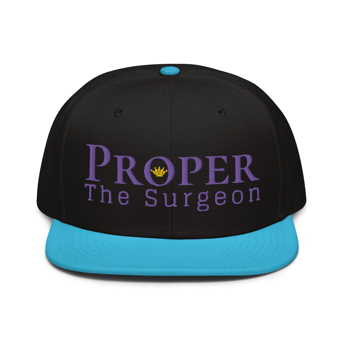 Proper The Surgeon Royal Combo (Lila/Lila/Gold) II Snapback-Mütze