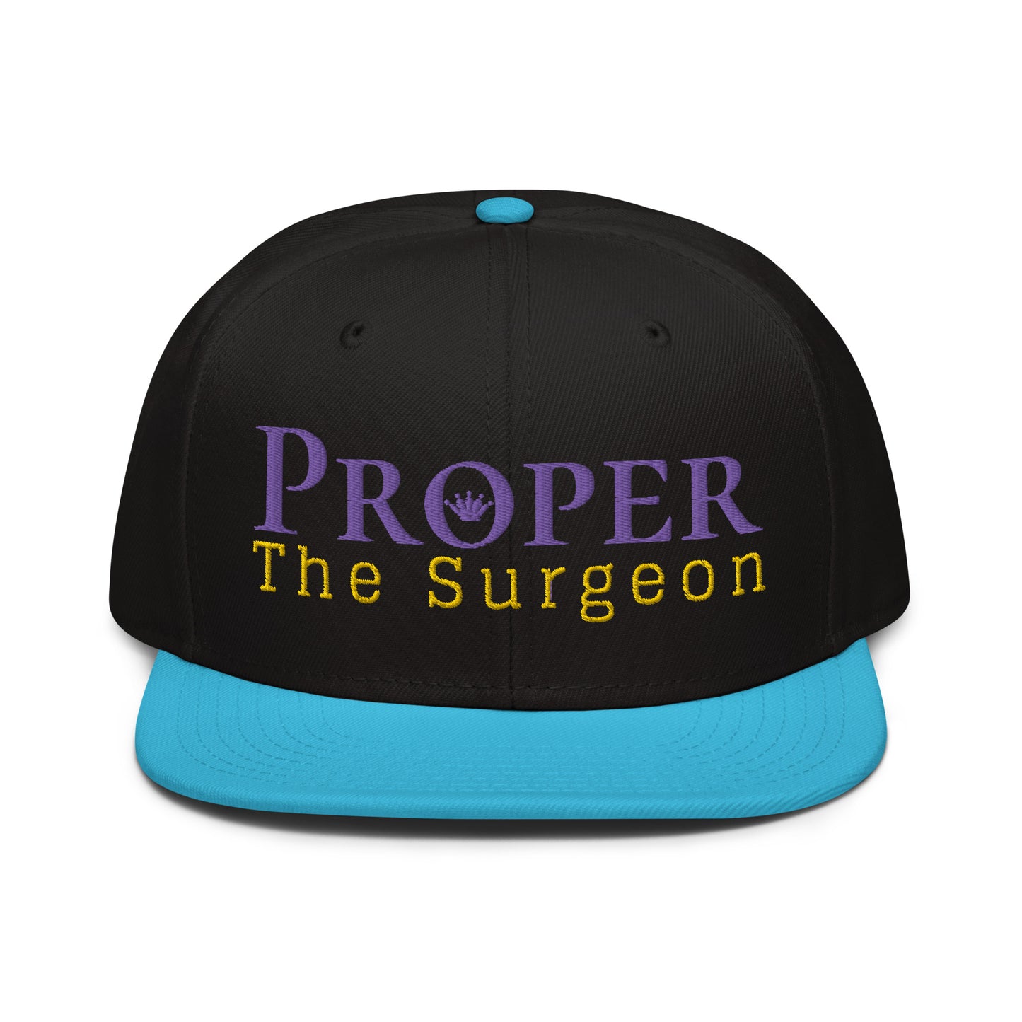 Proper The Surgeon Royal Combo (Purple/Gold/Purple) II Snapback Hat