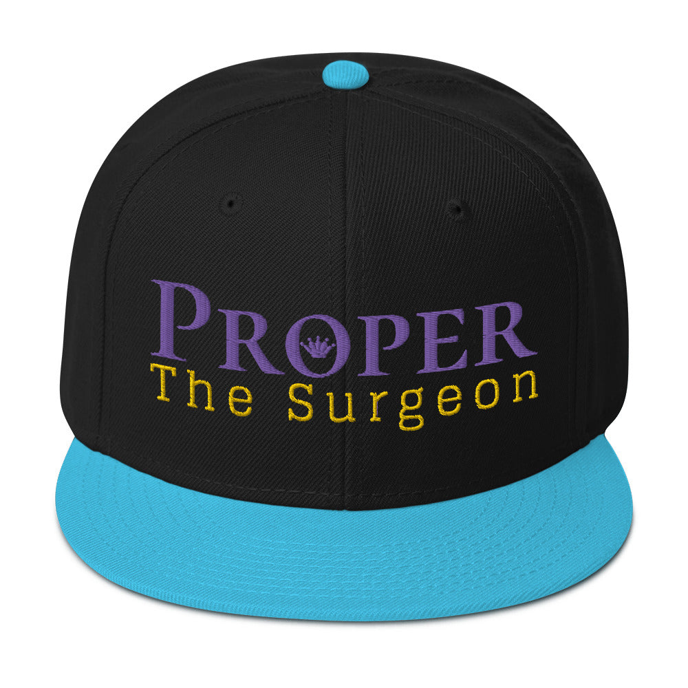 Proper The Surgeon Royal Combo (Purple/Gold/Purple) II Snapback Hat