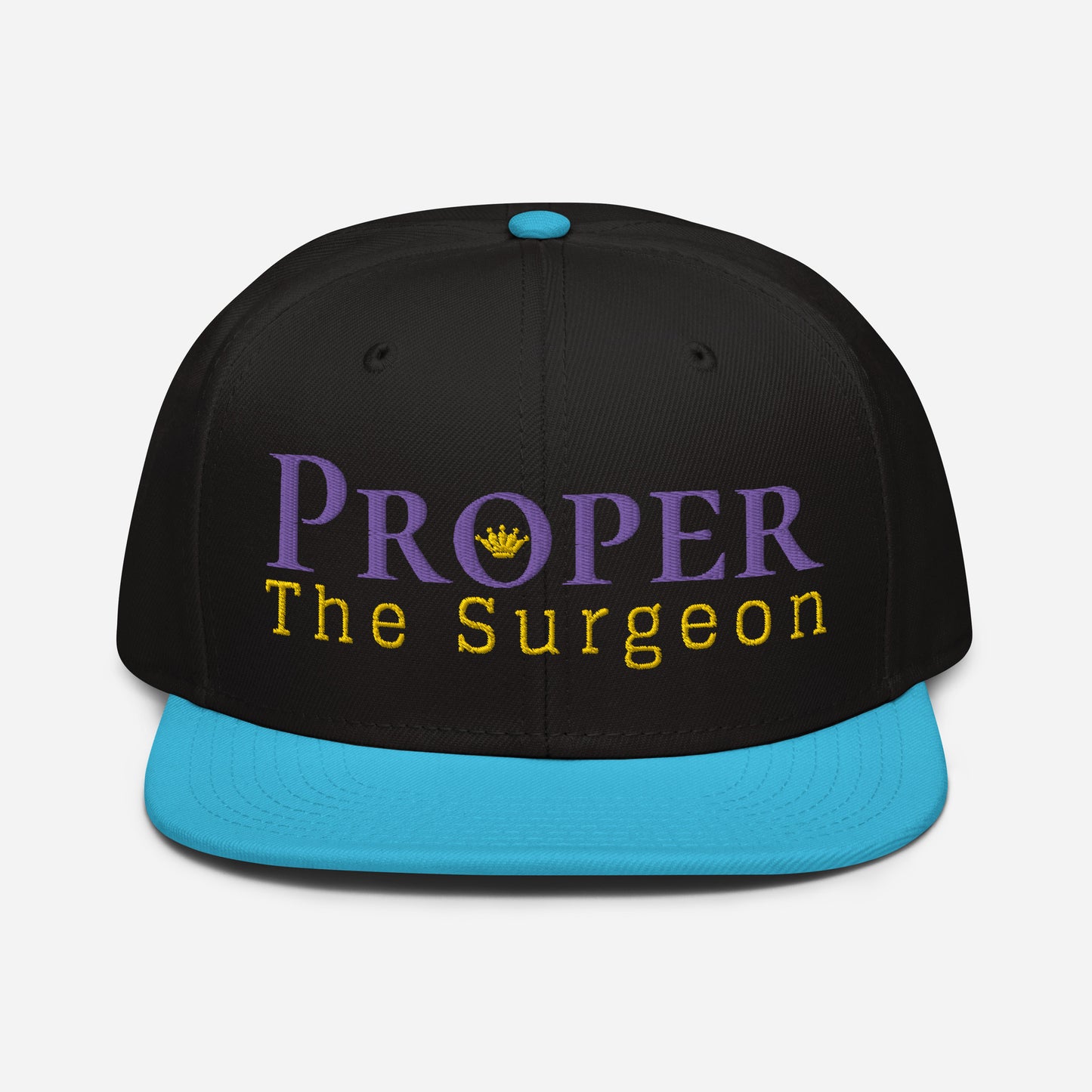 Proper The Surgeon Royal Combo (púrpura/oro/oro) II gorra snapback
