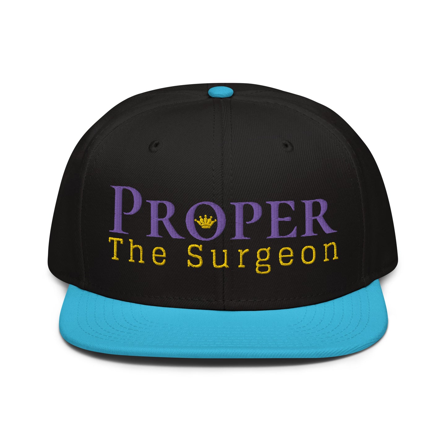 Proper The Surgeon Royal Combo (púrpura/oro/oro) II gorra snapback