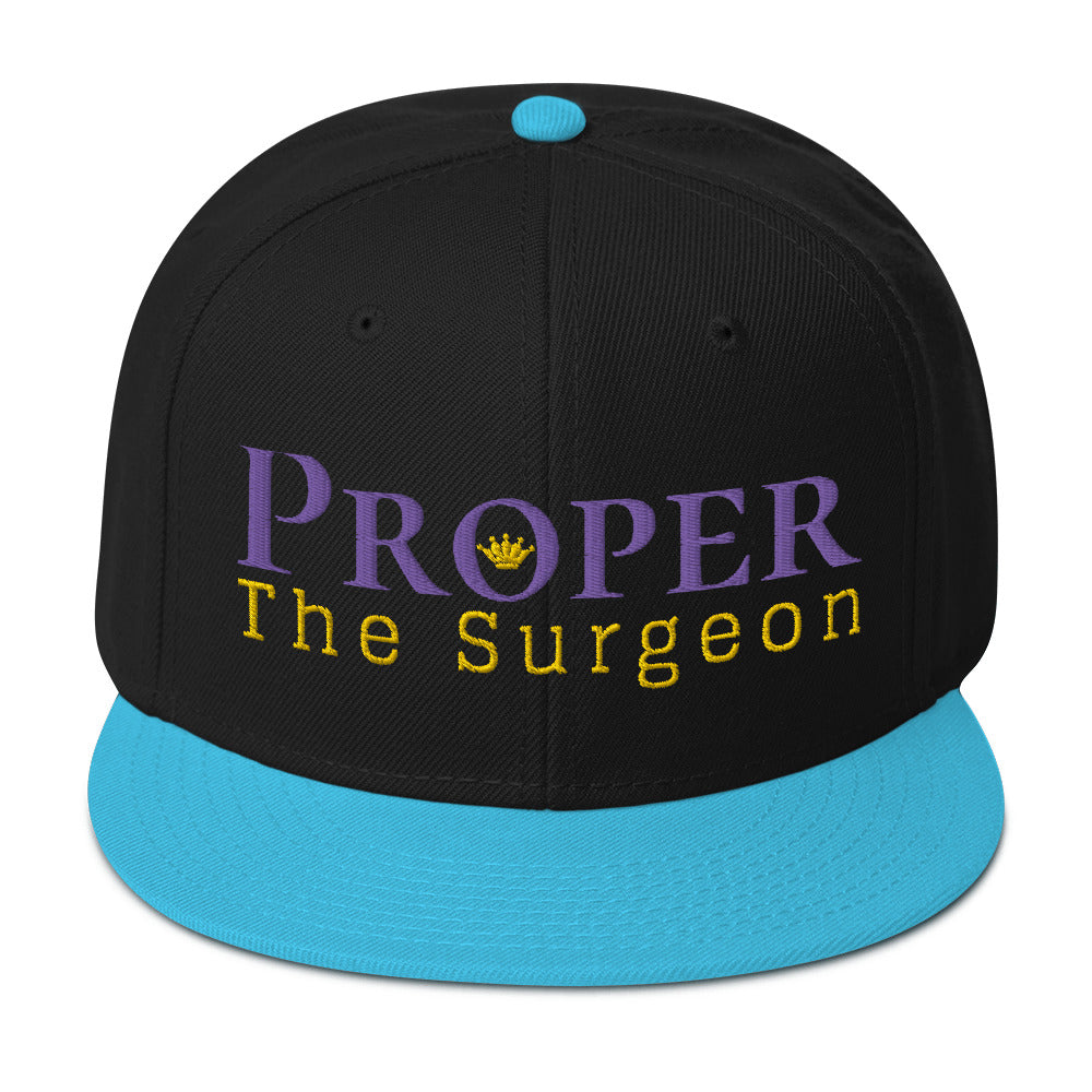 Proper The Surgeon Royal Combo (púrpura/oro/oro) II gorra snapback