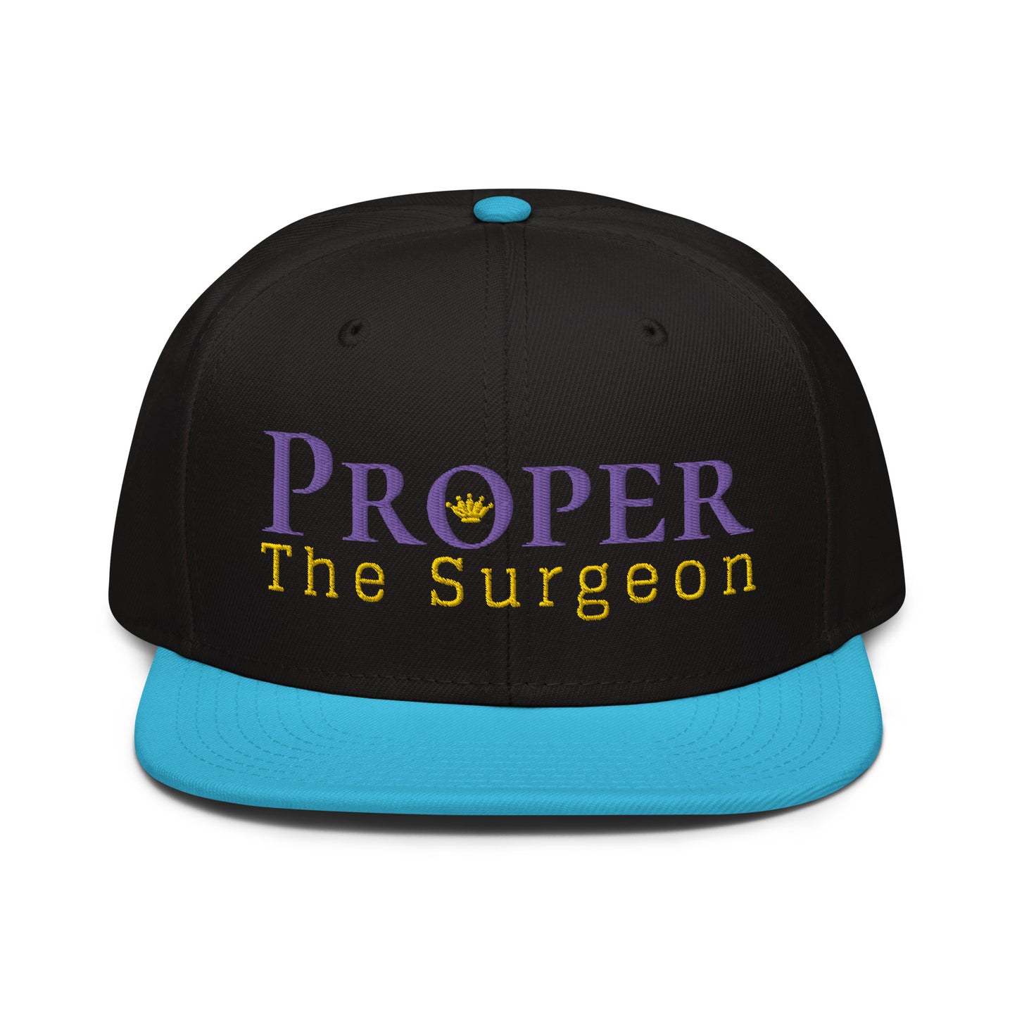 Proper The Surgeon Royal Combo (Purple/Gold/Gold) II Snapback Hat