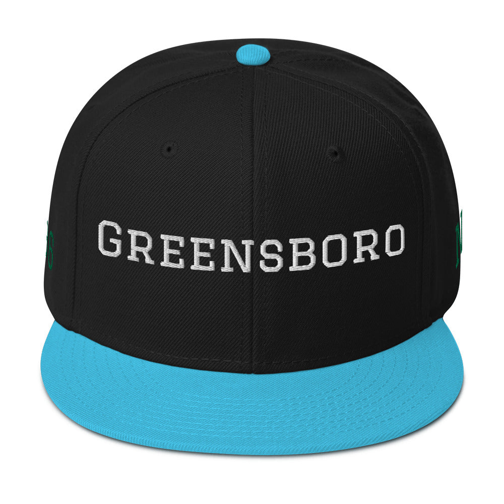 Greensboro ‘White/Kelly Green’ (Snapback)