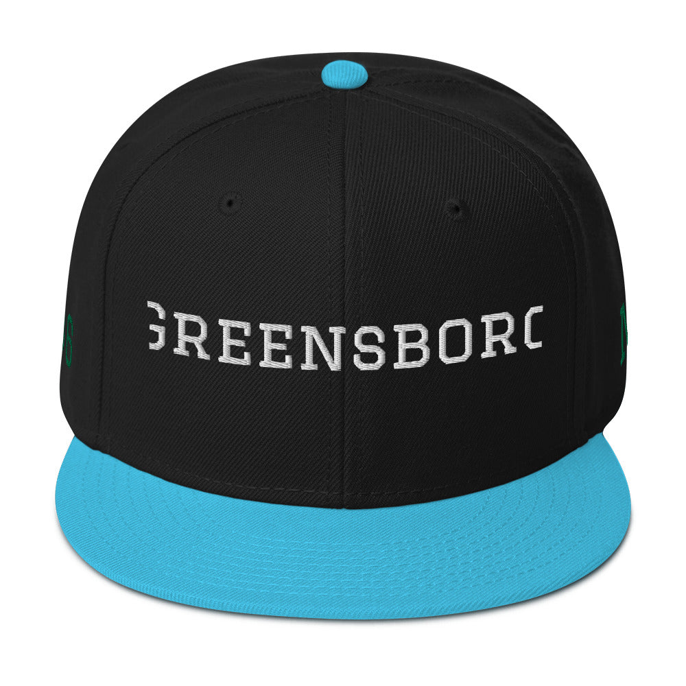 Greensboro ‘White/Kelly Green’ (Snapback)