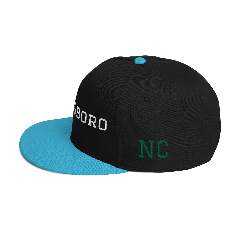 Greensboro ‘White/Kelly Green’ (Snapback)