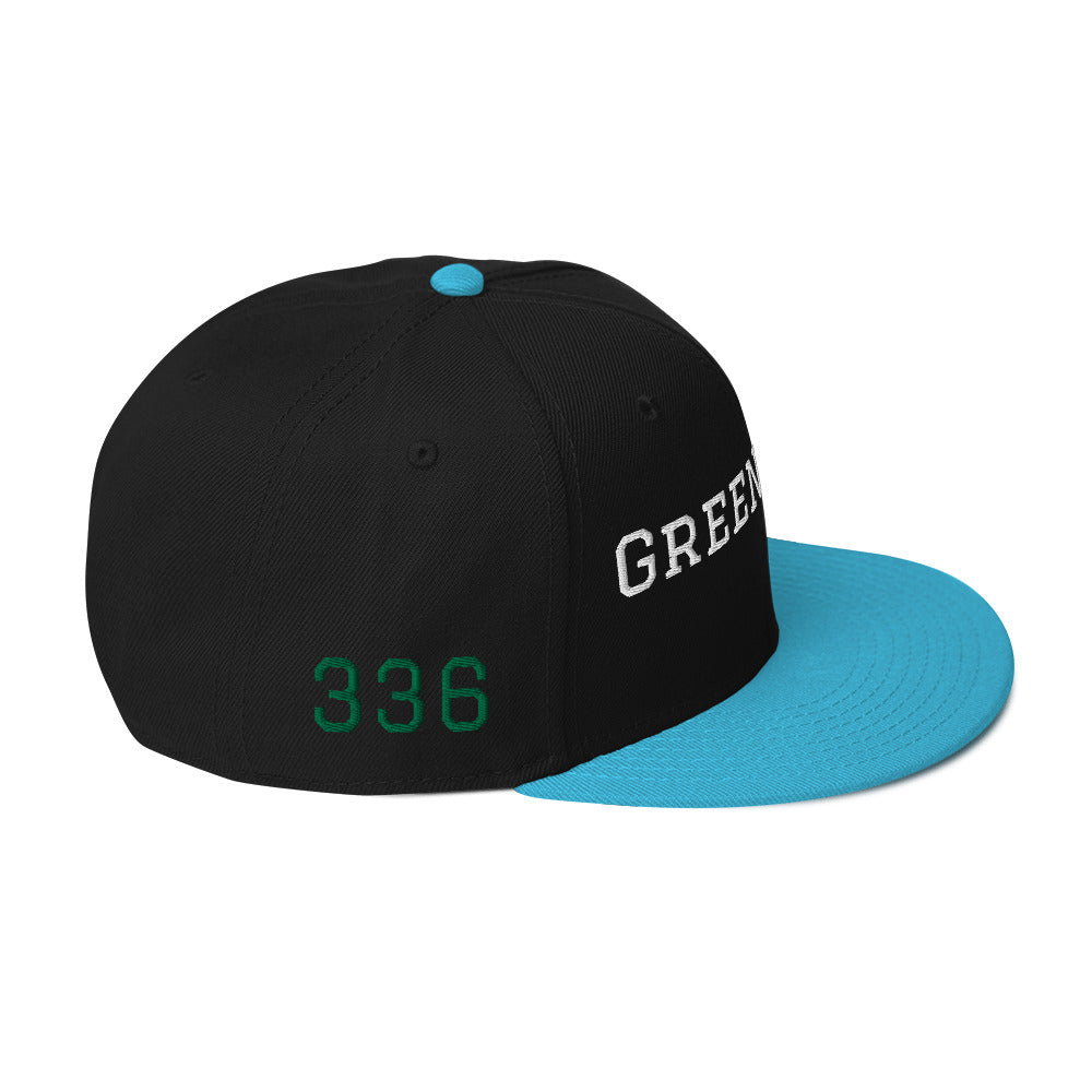Greensboro ‘White/Kelly Green’ (Snapback)