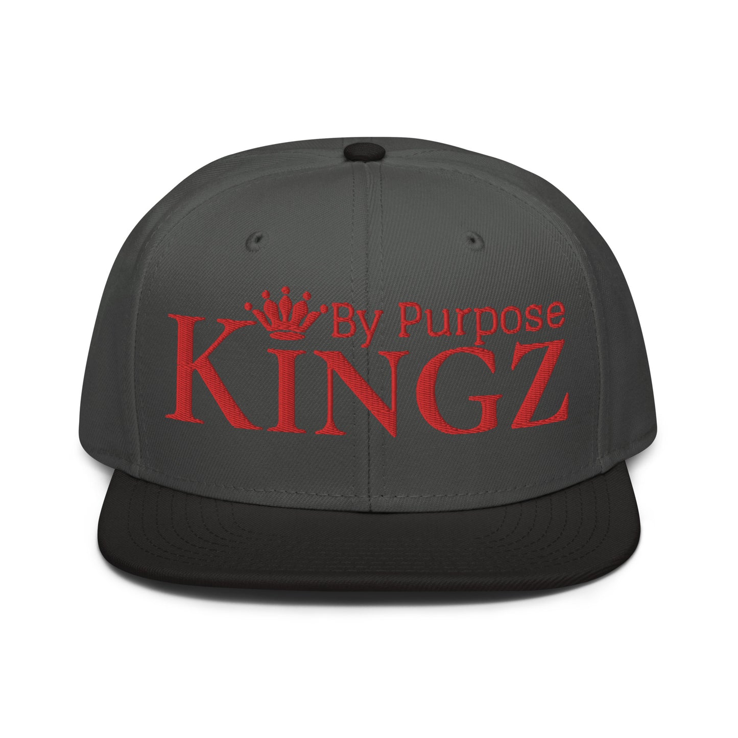 Kingz By Purpose Snapback-Kappe „Wolfpack“ in Rot