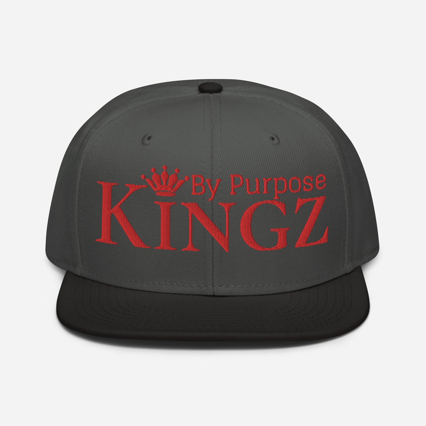 Kingz By Purpose Snapback-Kappe „Wolfpack“ in Rot