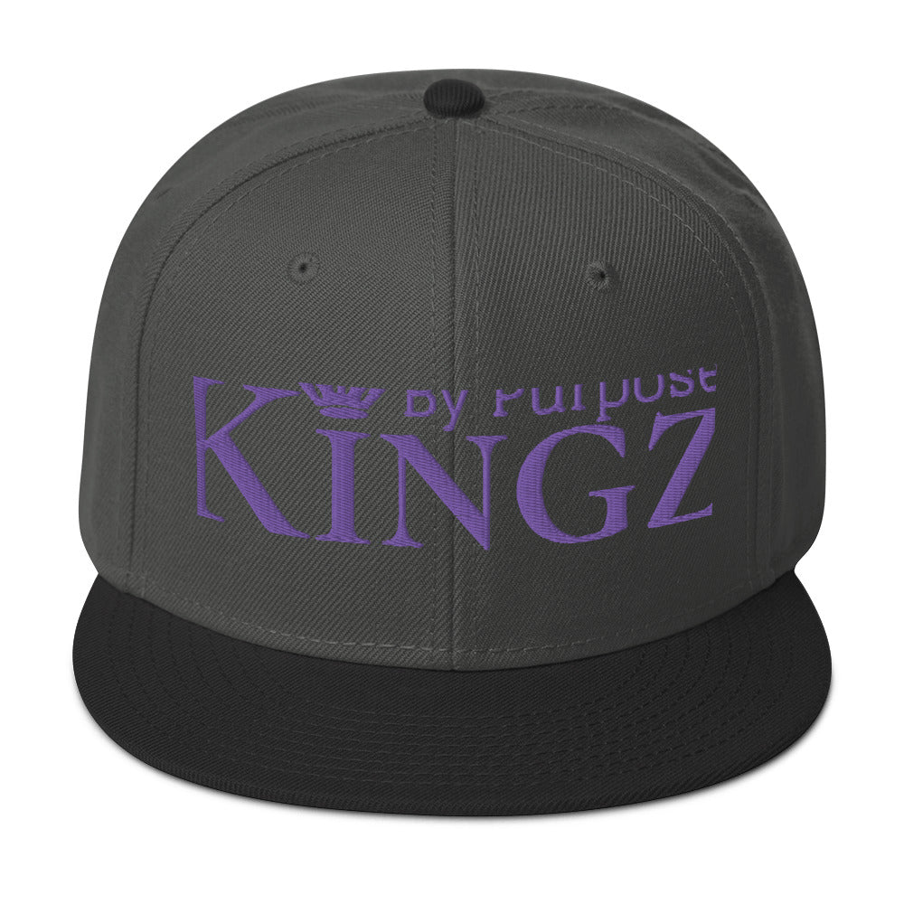 Kingz By Purpose Royal Purple Snapback