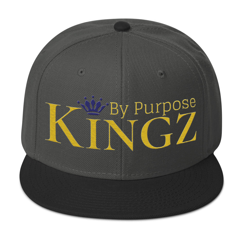 Kingz By Purpose Royal Combo (Gold/Gold/Purple) Snapback