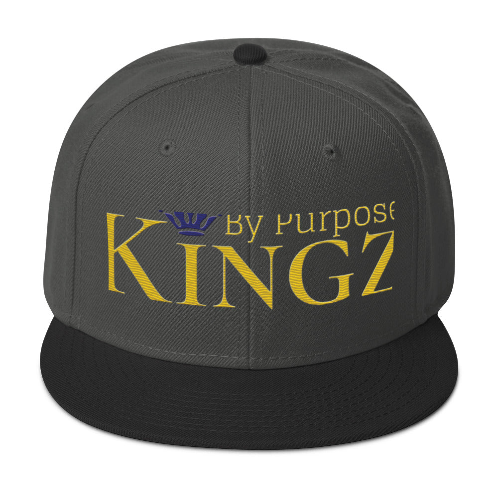 Kingz By Purpose Royal Combo (Gold/Gold/Purple) Snapback