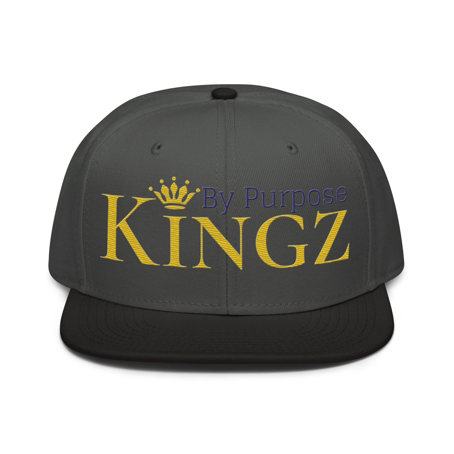 Kingz By Purpose Royal Combo (Gold/Purple/Gold) Snapback