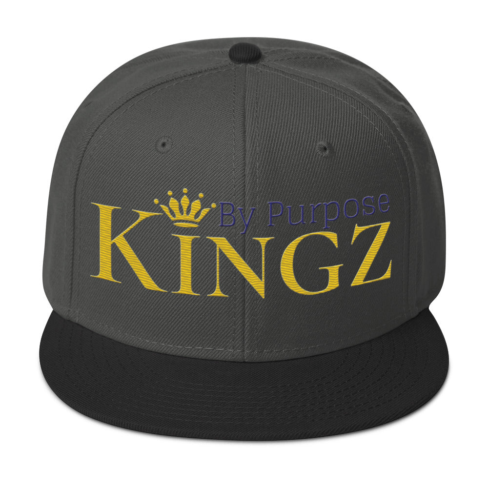Kingz By Purpose Royal Combo (Gold/Purple/Gold) Snapback