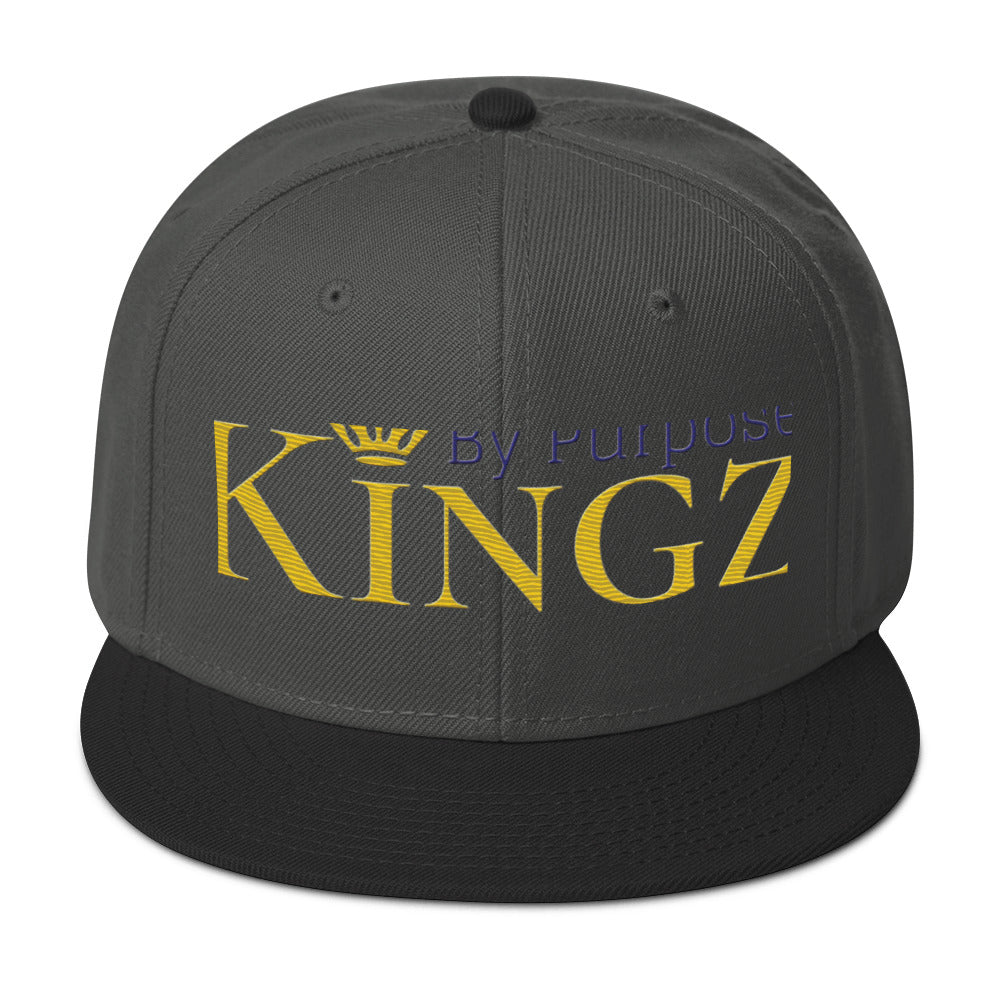 Kingz By Purpose Royal Combo (Gold/Purple/Gold) Snapback