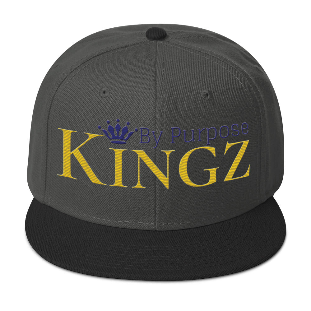 Kingz By Purpose Royal Combo (Gold/Purple/Purple) Snapback