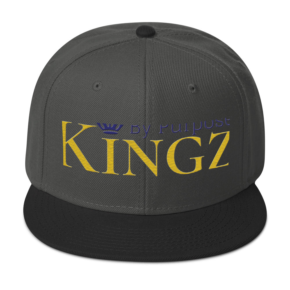 Kingz By Purpose Royal Combo (Gold/Purple/Purple) Snapback