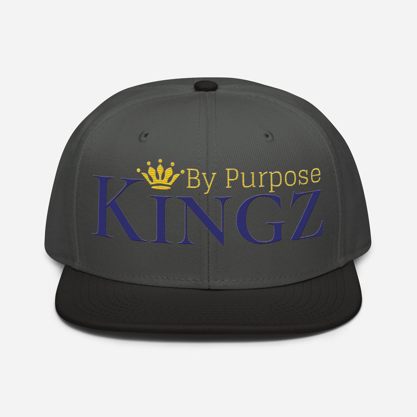 Kingz By Purpose Royal Combo (Purple/Gold/Gold) Snapback
