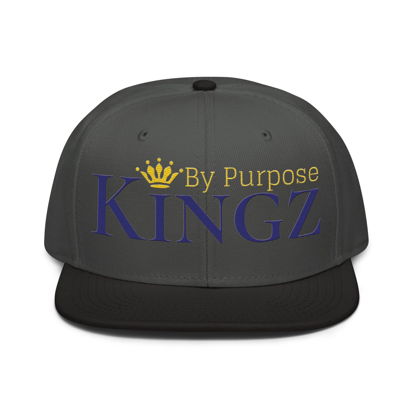 Kingz By Purpose Royal Combo (Purple/Gold/Gold) Snapback