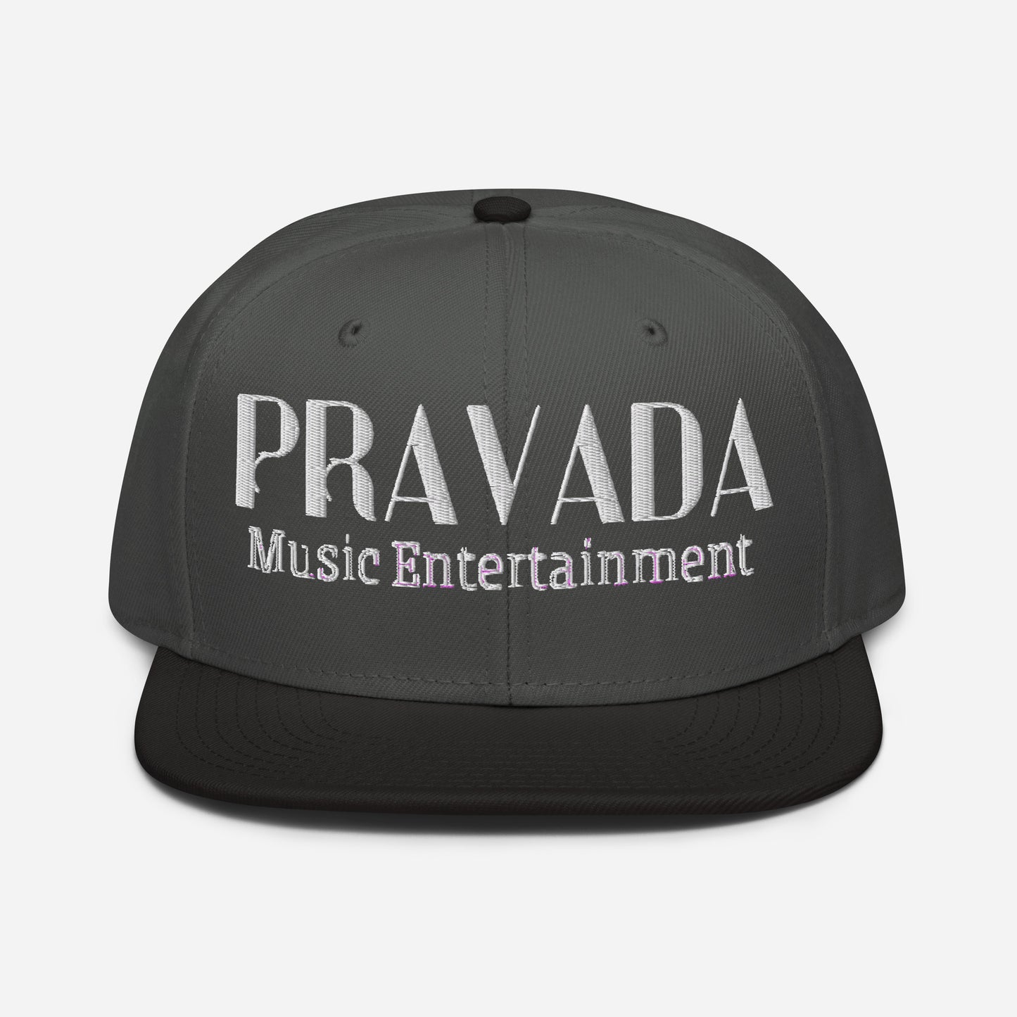 Pravada Music Entertainment White (Snapback)
