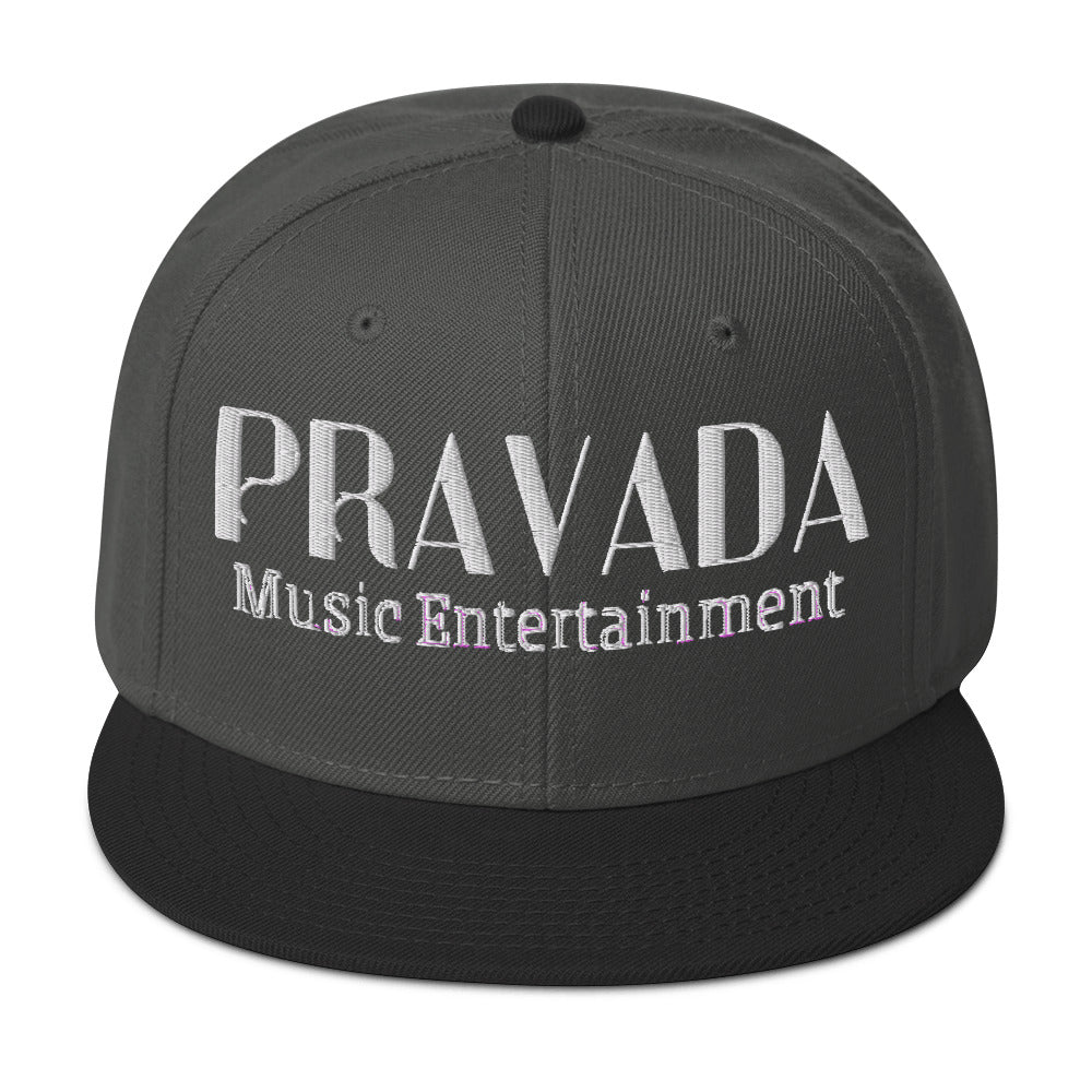 Pravada Music Entertainment White (Snapback)