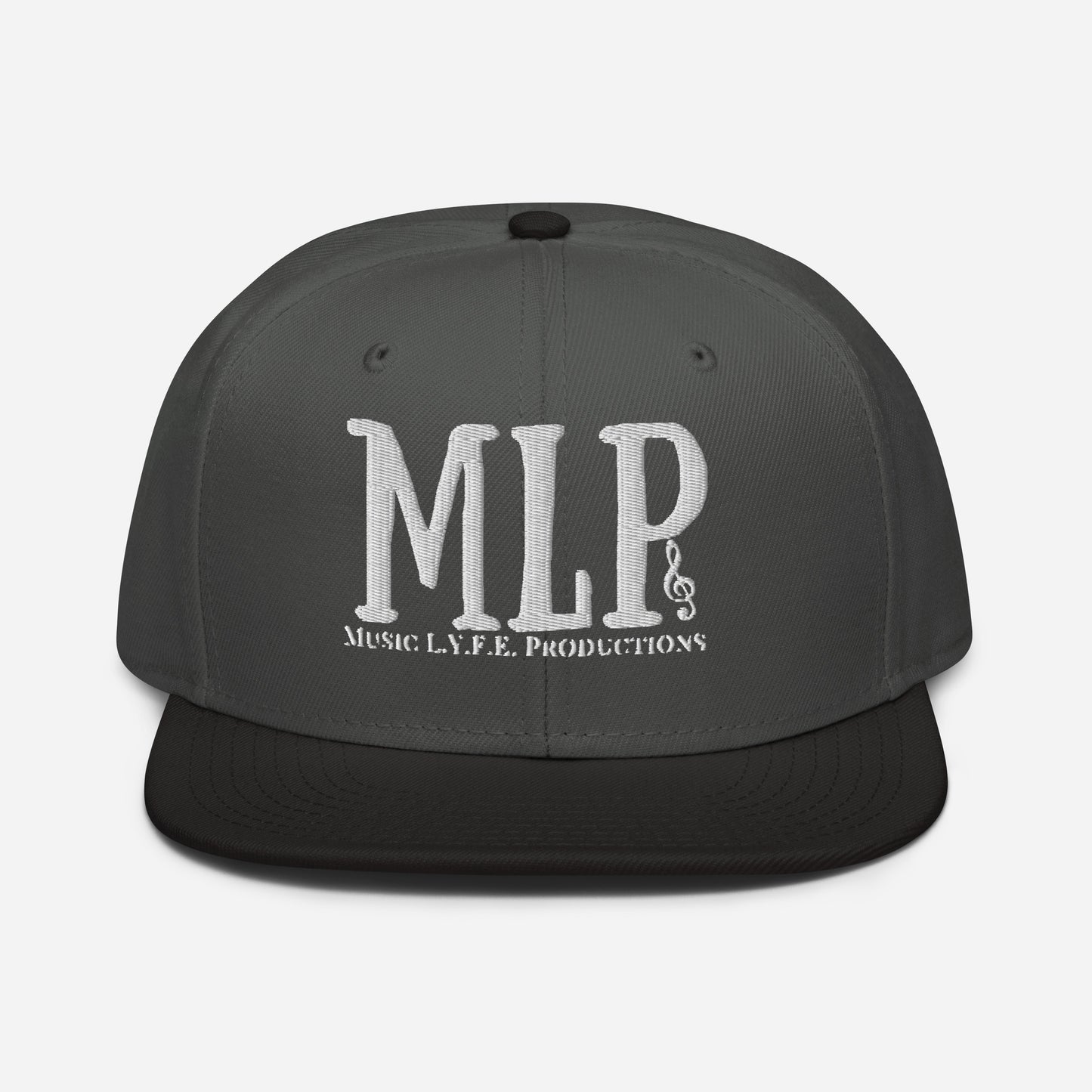Music L.Y.F.E. Productions White (Snapback)