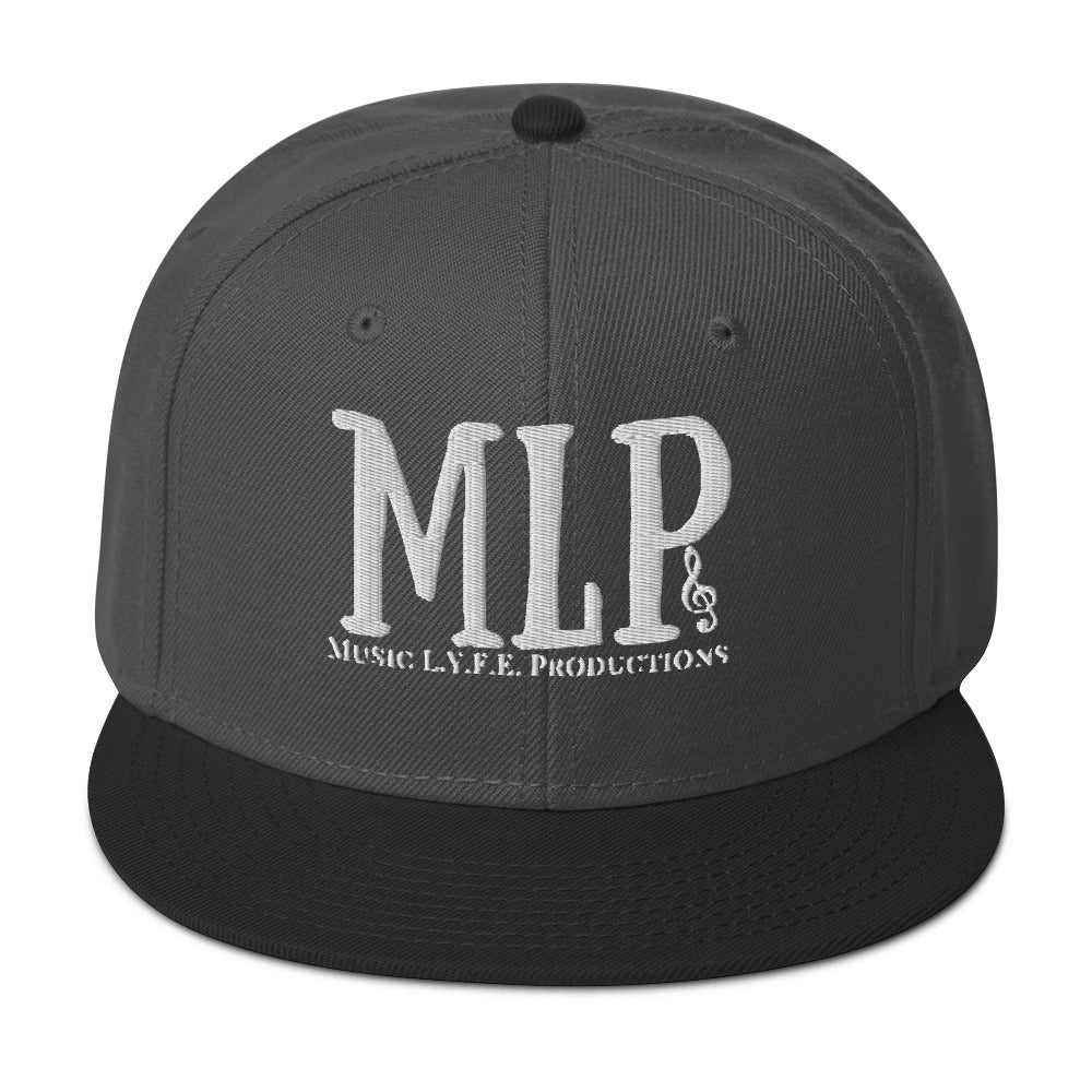 Music L.Y.F.E. Productions White (Snapback)