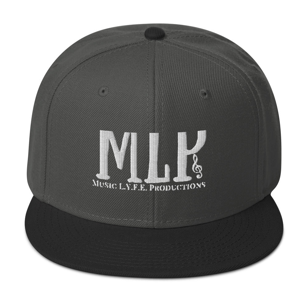 Music L.Y.F.E. Productions White (Snapback)
