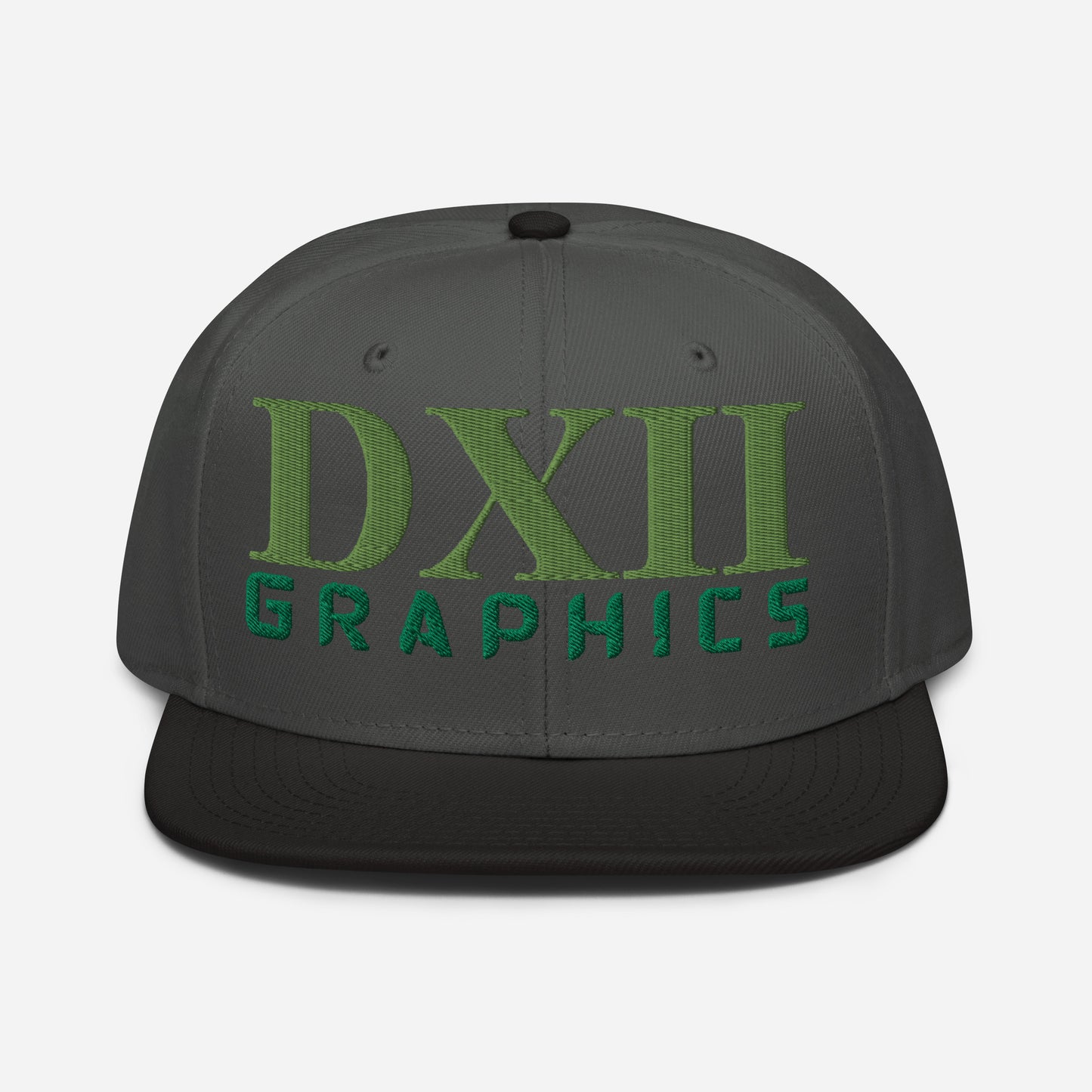 DXII/512 Graphics Kiwi Green/Kelly Green (Snapback)
